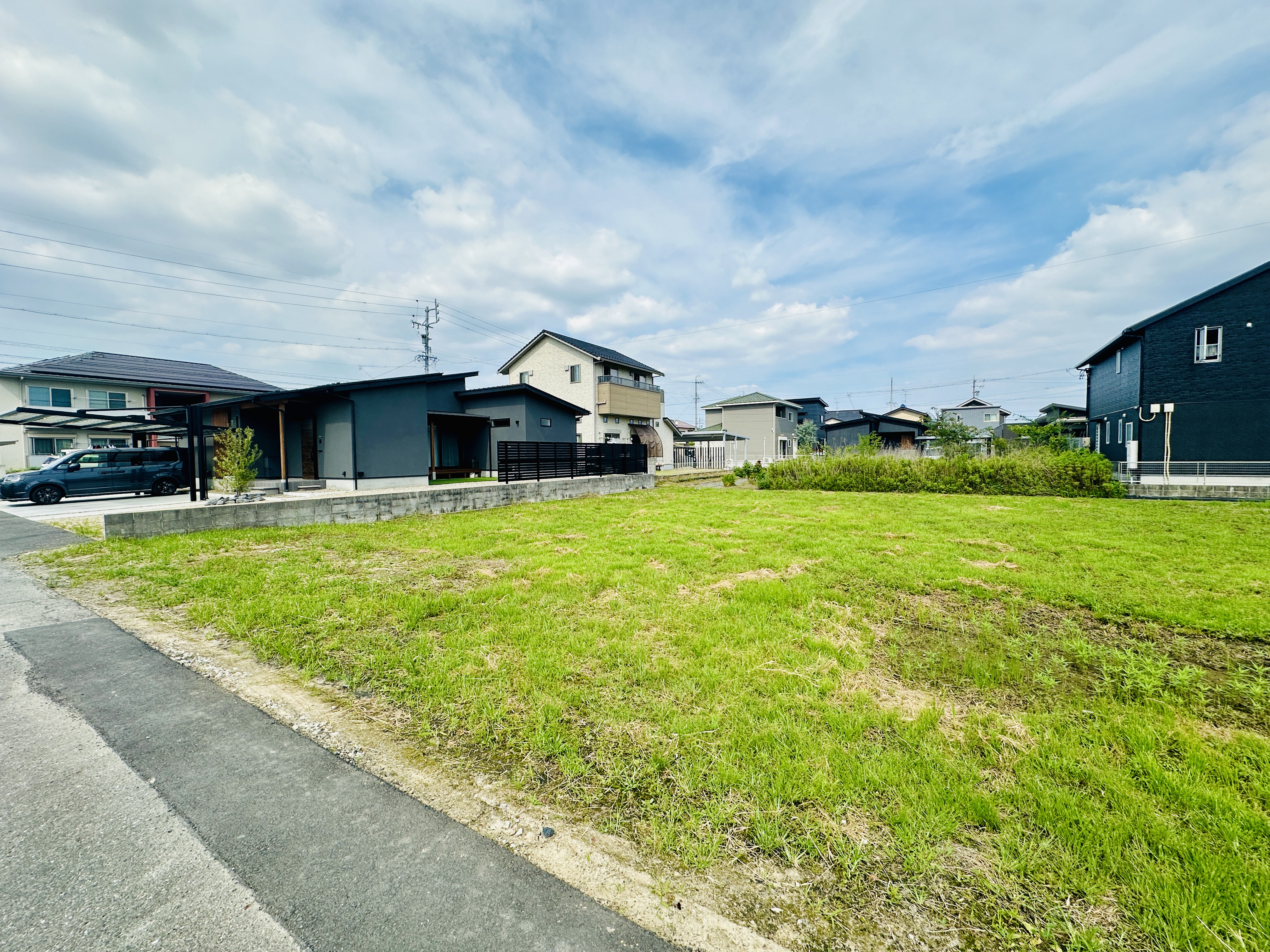 岐阜市東鶉六丁目　２区画分譲地（Ａ区画）