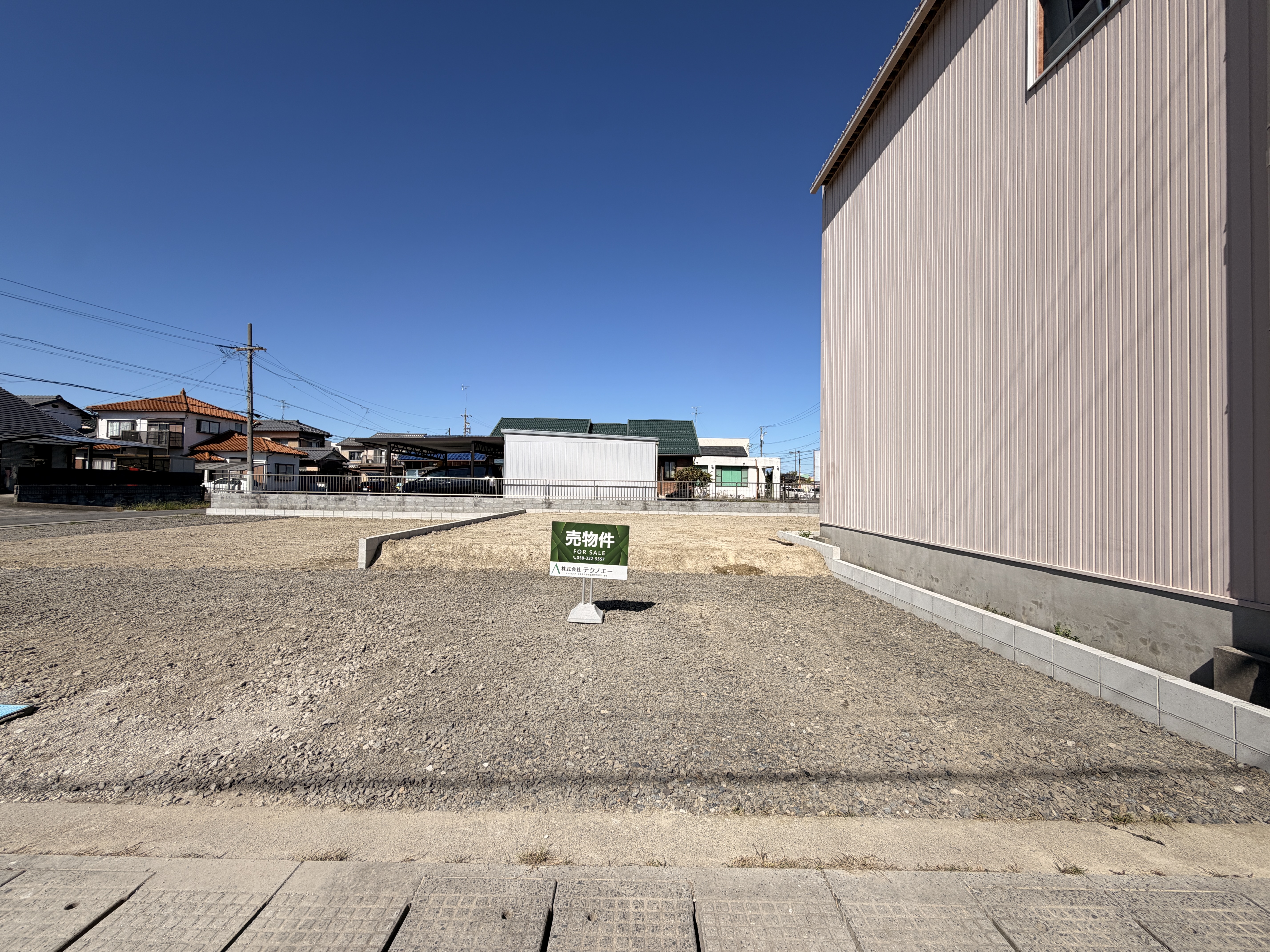 羽島市竹鼻町飯柄 ２区画分譲地（Ｂ区画）